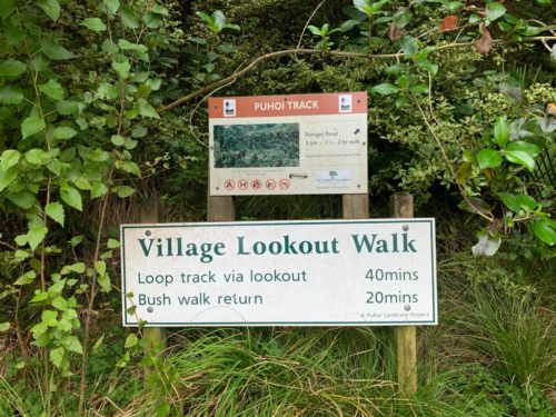 20191010_Puhoi Track看板1